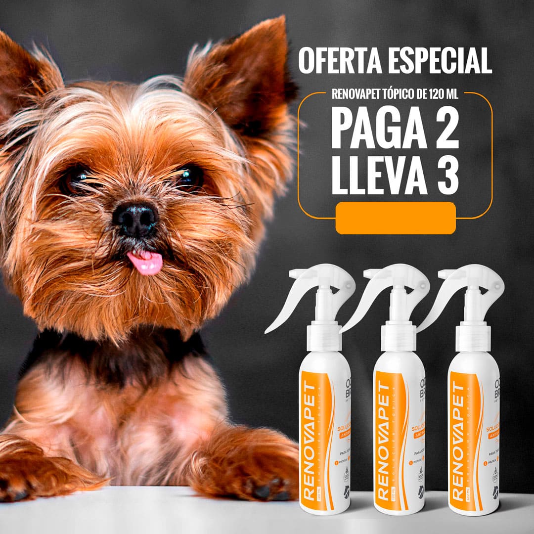 🐾 RENOVAPET TÓPICO- Solución Dérmica Para Animales 🐶🐱🐎